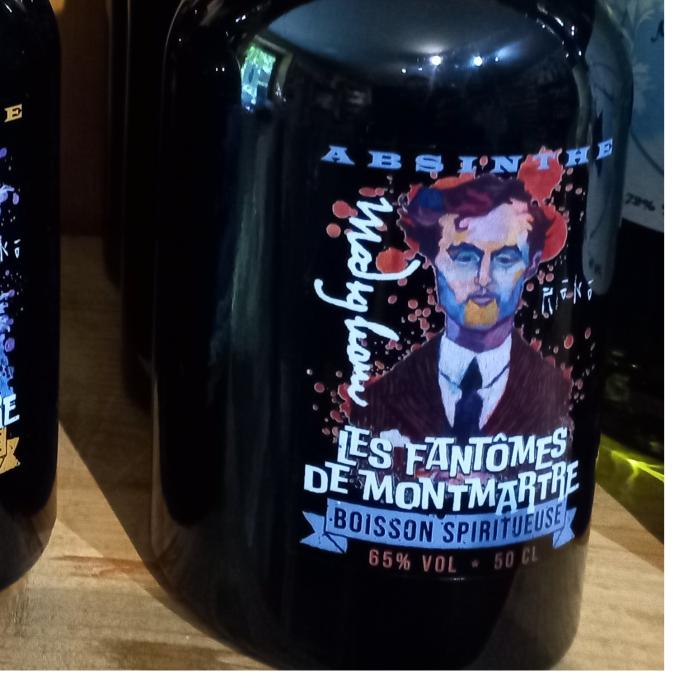 Absinthe les Fantômes de Montmartre (Modigliani)