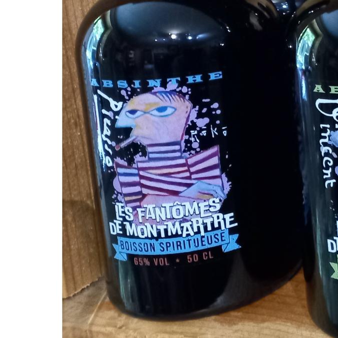 Absinthe Les Fantômes de Montmartre (Picasso)